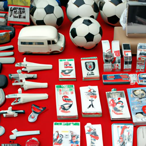 Bộ sưu tập đồ liên quan đến bóng đá để bán