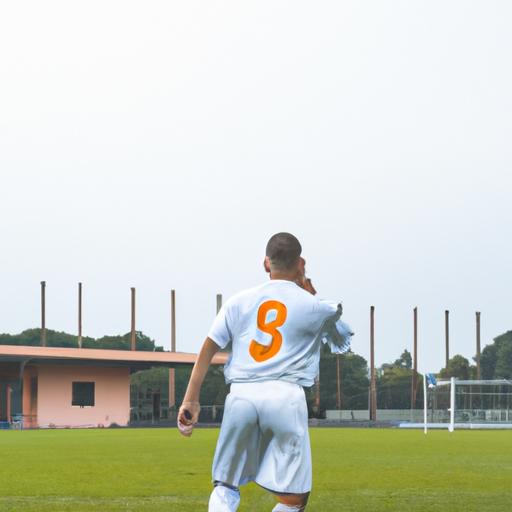 Cầu thủ Serie A sút phạt và nhắm đến góc cao bên phải của khung thành.