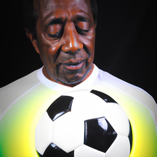 Pele cầm bóng đá trong tay